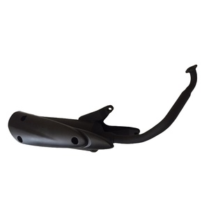 Tubo de Escape Negro Tradicional Apto para Modificación de Accesorios GY6, Tubos de Escape para Motocicletas - Product Image 3