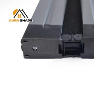 Puerta Mosquitera Retráctil Plegable sin Rieles con Combinación <span class=keywords><strong>de</strong></span> Malla <span class=keywords><strong>de</strong></span> <span class=keywords><strong>Panal</strong></span> y Plisada para Prevención <span class=keywords><strong>de</strong></span> Insectos y Sombreado, Marco <span class=keywords><strong>de</strong></span> Aluminio - Product Image 4