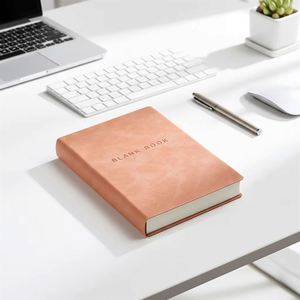 2026 Custom Whole Book Hard Leather Journal Weekly Daily <b>Calendar</b> <b>Planner</b> Notebook with Stickers - Product Image 4
