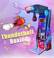 Machine dynamique électronique de jeu d'arcade de boxe de poinçon d'arcade de machine de boxe à jetons