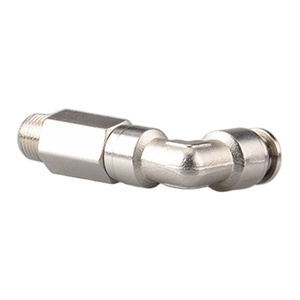 Conectores Neumáticos de Latón Plateado de Alta Presión, Resistentes al Calor, Tipo <span class=keywords><strong>L</strong></span>, Proveedor de Tuberías de Aire - Product Image 2