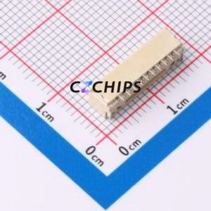 ZX-GH1.25-WT10 Wire-to-Board Pin Header SMD,P=1.25mm,Horizontal Mount Connector 1x10P 1.25mm Horizontal Mount GH - Product Image 2