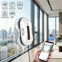 Robot Limpiacristales Eléctrico 2026, Aspiradora para Ventanas con Control Remoto, Dispositivo de Limpieza para Hogar y Oficina