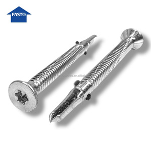 Vite Autoperforante Torx Wing Tip con Punta a Spianare, Vite <span class=keywords><strong>Tek</strong></span> per Connessione <span class=keywords><strong>Legno</strong></span>-Metallo, Zincata - Product Image 1