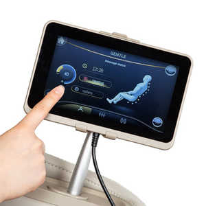 <span class=keywords><strong>Deluxe</strong></span> 3D-<span class=keywords><strong>Massage</strong></span>-Mechanismus Touchscreen-Controller Lendenwirbel-Heiztherapie SL-Style Schiene Ganzkörper-Luftmassage-Sessel - Product Image 6