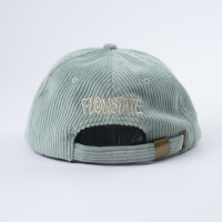 Gorras de 5 Paneles con Visera Plana de Tela de Pana Sin Estructura con Logotipo Bordado Personalizado