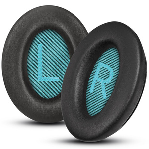 Coussinets de remplacement pour écouteurs <span class=keywords><strong>Bose</strong></span> QC15 QC25 AE2 Ae2i Ae2w Housses améliorées avec mousse à mémoire de forme en cuir souple protéiné - Product Image 6