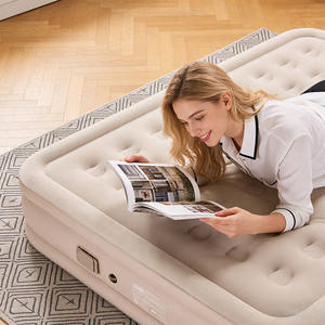 <span class=keywords><strong>Letto</strong></span> Gonfiabile Alto con 48 Fori Riempiti Morbidi e Pompa Integrata, Pronto all'Uso, Adatto per Interni ed Esterni. - Product Image 3