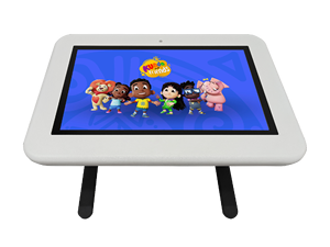 Polikids Smart Education &amp; Gaming <strong>Table</strong> Touchscreen LED <strong>Display</strong> <strong>Built</strong>-<strong>In</strong> Wi-Fi Portable Design-Large Interactive Learning <strong>Table</strong> - Product Image 1