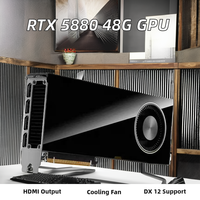 RTX 5880 kipas pendingin antarmuka PCI Express, generasi 48G GPU baru untuk Workstation dengan Output DisplayPort