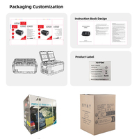 20L 30L 40L 50L 12v Ac Dc Camping Refroidisseur Extérieur Réfrigérateur Congélateur Dc 12v 24v Réfrigérateur Congélateurs avec Compresseur