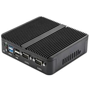 Meegopad giá rẻ NUC Thin Client Bo mạch chủ Barebone máy tính J1800 J1900 Win 10 HTPC công nghiệp 2lan 2com xách tay Mini PC