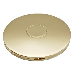 Custom Modern Portable Round Metal Mirror Factory Flip Double-faced DIY Pattern Mini Makeup Mirror Promotion Craft Gifts ANZ