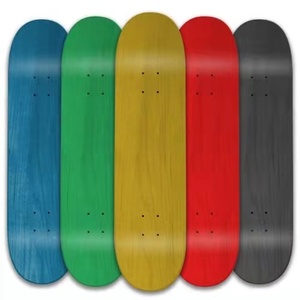 Vente en gros <span class=keywords><strong>de</strong></span> planches <span class=keywords><strong>de</strong></span> skateboard personnalisées en bois d'érable dur canadien 7 plis pro girl pour professionnel original - Product Image 5