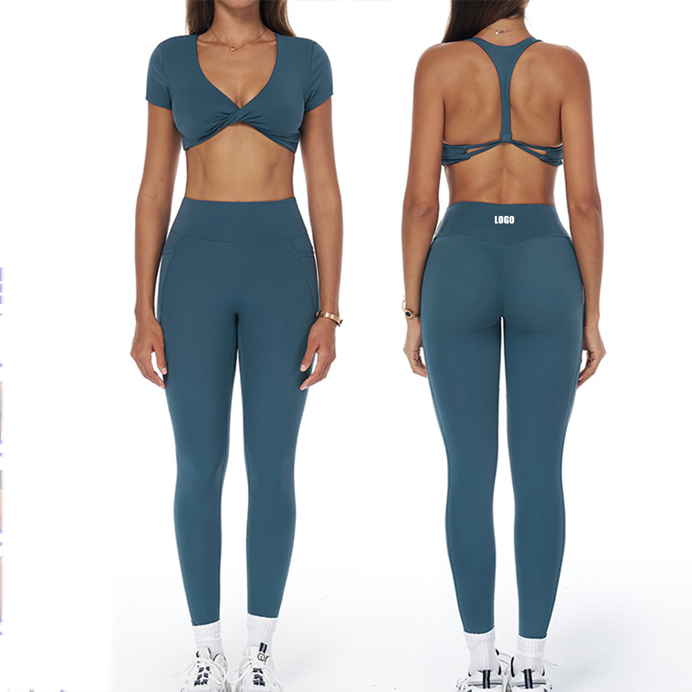 New High Quality Women's Sportswear Set Custom XL High Waist Butt Lift Jogger Breathable Athletic Yoga Lightweight Leggings