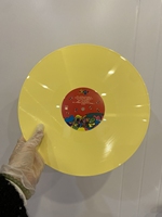 Disques vinyles personnalisés de 7 pouces, 10 pouces, 12 pouces, 33 1/3 tours/45 tours avec effet éclaboussures et emballage en feuille d'or/d'argent