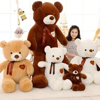 CE CPC gecertificeerde milieuvriendelijke PP katoenen teddybeer grote pluche zachte knuffel knuffeldier kussen rustgevend baby 0-24m kraamcadeau