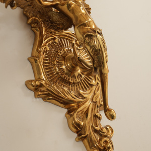 Phong cách Pháp Châu Âu sang trọng <span class=keywords><strong>Retro</strong></span> thiên thần Đồng đèn tường cho khách sạn phòng khách biệt thự phong cách <span class=keywords><strong>retro</strong></span> khí quyển - Product Image 6