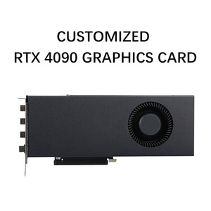 การ์ดจอกราฟิกสำหรับเล่นเกม OEM ODM รุ่นใหม่ 24GB GDDR6X RTX 4090 สำหรับเดสก์ท็อป พร้อมพัดลม 16384 ยูนิต ความถี่คอร์ 2520MHz Rtx4090 Deep Learning - Product Image 1