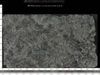 Dalle de marbre noir Alpes polie, panneau de pierre noire pour comptoirs, revêtement mural, bureaux d'accueil et aménagement intérieur de villas