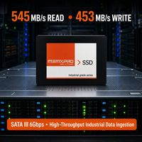 SSD industriel SATA III 2.5 MLC NAND 545 Mo/s, cache DRAM haute vitesse, 128 Go, 256 Go, 512 Go, disque SSD pour IPC embarqué sans ventilateur