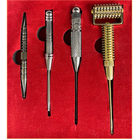 Ensemble entier outil de Massage de réflexologie faciale stylo de massage de point d'acupuncture stylo d'acupression stylo de sonde de point d'acupuncture d'oreille