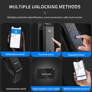 NeweKey APP 스마트 보안 잠금 알루미늄 얼굴 인식 비디오 인터콤 통화 공장 가격 전기 디지털 열쇠가없는 - Product Image 4