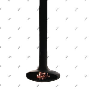 Chimenea <span class=keywords><strong>de</strong></span> <span class=keywords><strong>Leña</strong></span> Independiente <span class=keywords><strong>de</strong></span> Metal con Diseño Personalizado, Chimenea Giratoria para Interiores en Venta - Product Image 4
