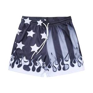 2024 2025 कस्टम व्यक्तिगत कस्टम जाल बास्केटबॉल शॉर्ट्स सबलिमिनेशन प्रिंट लोगो पॉलिएस्टर पुरुष बास्केटबॉल शॉर्ट्स - Product Image 4