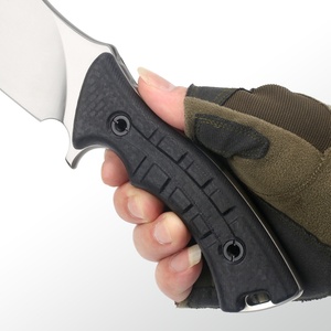 มีดพกพาอเนกประสงค์สแตนเลส HK SS166 ด้ามจับ G10 สำหรับล่าสัตว์ ตั้งแคมป์ งาน DIY ปรับแต่งได้ รองรับ OEM/ODM - Product Image 6