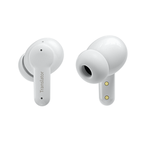 سماعات الأذن M3 للترجمة الفورية، سماعات أذن لترجمة اللغات في الوقت الفعلي، جهاز ترجمة صوتية فورية يدعم 144 لغة عبر الإنترنت و8 لغات بدون إنترنت - Product Image 2