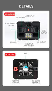 Good Price of Sine Wave Converter 4000 Watt Pure Sine Wave Inverter 220v Power Inverters for House - Product Image 5