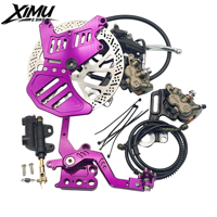 Kit de frein à disque arrière XIMU Ultra Bee 240 mm avec support double étrier pour motos Talaria MX3 MX4 - Rénovation/Mise à niveau