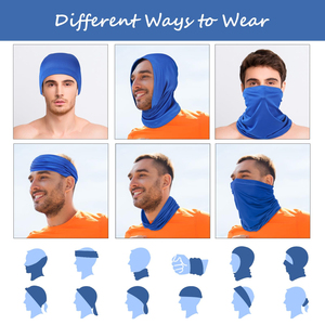 Cache-cou et masque facial de cyclisme rafraîchissant et respirant pour l'extérieur, protection solaire unisexe, idéal pour la pêche - Product Image 4