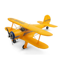 Wltoys A300 Beech D17S RC Biplan 3D 6G en mousse EPP, planeur électrique radiocommandé 2.4G avec moteur brushless, avion RTF, jouet cadeau