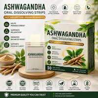 Bandes Orales Dissolvables d'Ashwagandha – Complément Herbal Adaptogène pour le Bien-être Quotidien – Fabricant OEM de Formules Personnalisées et Marques Privées