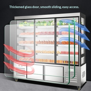 Réfrigérateur commercial YINZHENG à <span class=keywords><strong>4</strong></span> <span class=keywords><strong>portes</strong></span> pour fruits et légumes, vitrine <span class=keywords><strong>réfrigérée</strong></span>, équipement de réfrigération - Product Image 5
