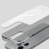Coque de téléphone antichoc en TPU+PC vierge pour sublimation 2D pour iPhone 11 12 13 14 15 16 17 Pro Max