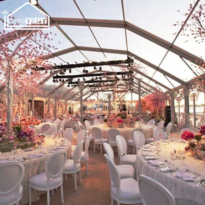 Lusso esterno telaio in alluminio per banchetti tenda in PVC tessuto per giardino terrazza matrimonio padiglione sala conferenze per feste - Product Image 2