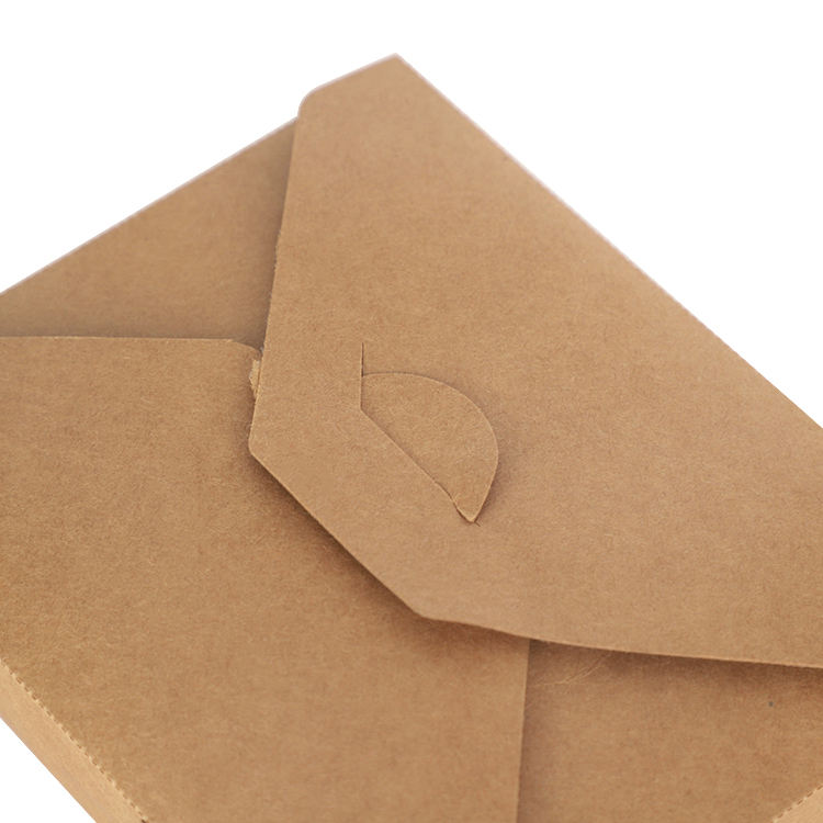 Custom logo printed disposable takeaway paper fast food packaging paper lunch box