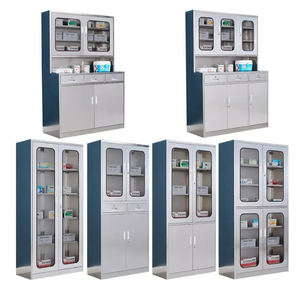 Présentoir à 2 tiroirs en métal <span class=keywords><strong>pour</strong></span> le rangement des implants dentaires <span class=keywords><strong>Pharmacie</strong></span> modulaire Armoire médicale en acier inoxydable 304 Mobilier hospitalier - Product Image 6