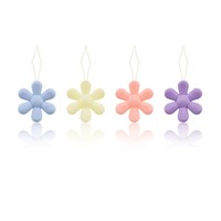 Coloré À La Main Coudre Outil Forme De Fleur En Plastique Aiguille Enfile