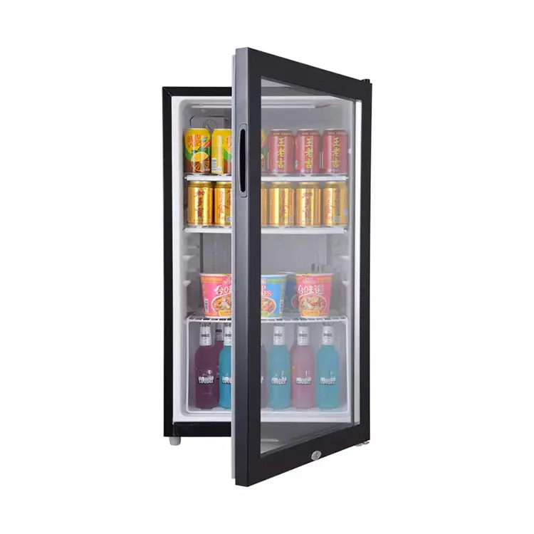 미니 바 냉장고 유리 쿨러 110L 쿨러 와인 냉각기 냉장고 판매 디스플레이 냉동고