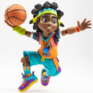 Пользовательские баскетболисты ПВХ мини-баскетболист игрушка фигурка - Product Image 3