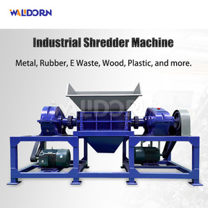 Trituradora de doble eje primaria con componentes de engranajes de motor de cobre para líneas de granulación y molienda fina de aleación de aluminio - Product Image 2