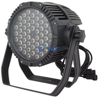 Éclairage 54x3 IP65 Étanche RGBW Pleine couleur Projecteurs LED extérieurs avec contrôle DMX512