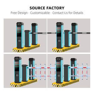 Безопасность для всех 0,6 S автоматические барьерные ворота DC 24 В планетарный редуктор моторные парковочные барьерные ворота - Product Image 3
