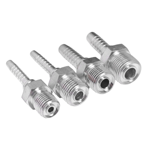 Fabricant de raccords de tuyaux, connecteur de tuyau coudé BSP/JIC/ORFS, raccord plaqué zinc BSP - Product Image 4