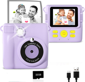 2024 dernière version caméra instantanée Insntax Mini écran HD caméra vidéo jouets enfants cadeaux de noël numérique enfants caméra - Product Image 1