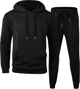 Conjunto Deportivo Ligero Informal de Invierno para Hombre, Fabricado en Fábrica 2026, con Logotipo Personalizado, 100% Algodón Ecológico, Reversible - Product Image 1